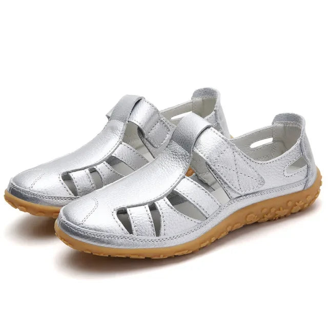 Esther® | Casual leather summer sandals for women