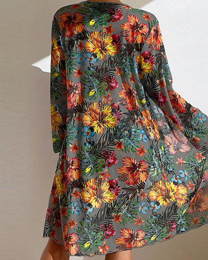 Angela® | Bikini and floral skirt