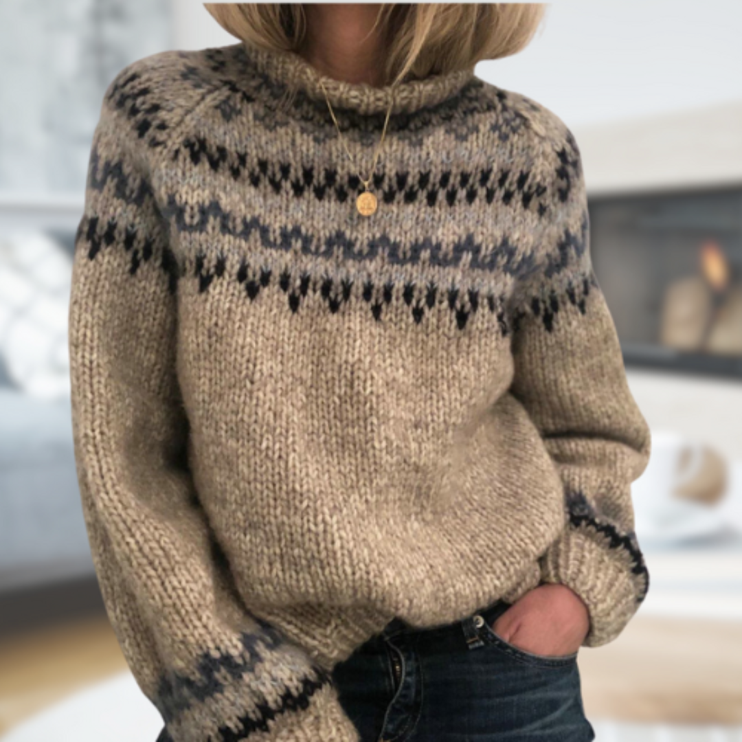Liana® | Women's knitted winter sweater