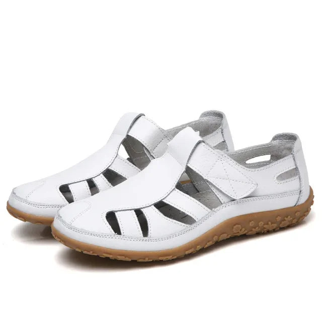 Esther® | Casual leather summer sandals for women