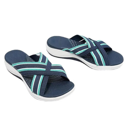 Valentina® | Women's platform sandals with elastic band