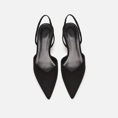 Marina® | Delicate Slingback Pump Sandals With A Pointed Toe