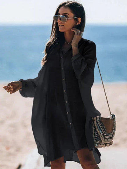Natalia | Bikini Cover Up Shirt for Women