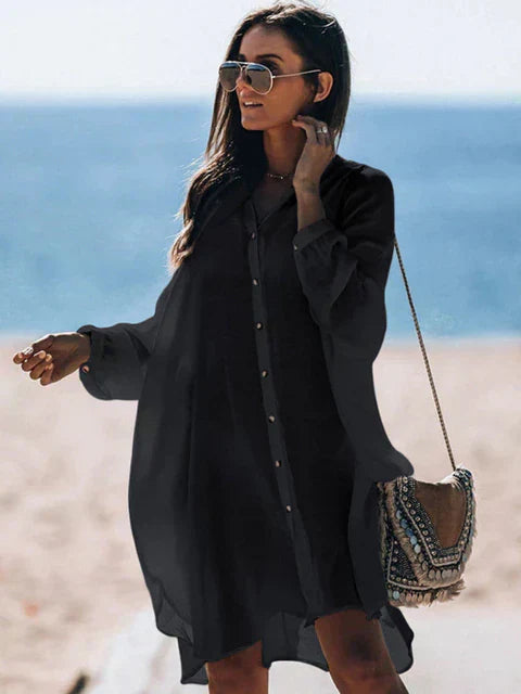 Natalia | Bikini Cover Up Shirt for Women