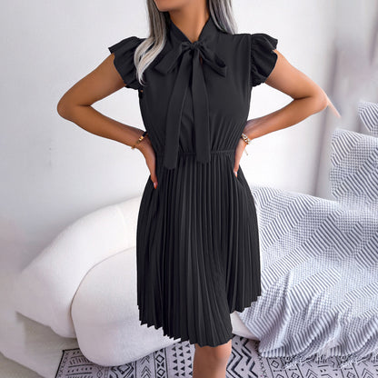 Lilian® | Fashionable Pleated Dress