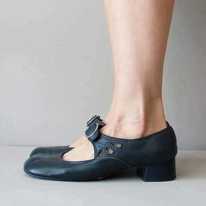 Rhoda® | Classic sandals with leather heels
