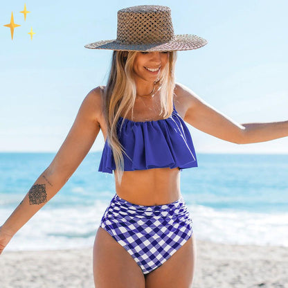 Eugenia® | Bikini Top + High Waisted Pants - Feel confident and beautiful in the sun
