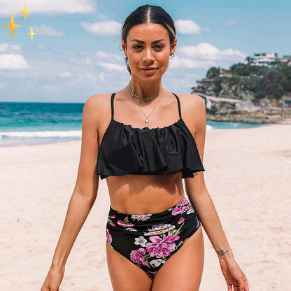 Eugenia® | Bikini Top + High Waisted Pants - Feel confident and beautiful in the sun