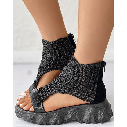 Natalia® | Dames Braided Sandals