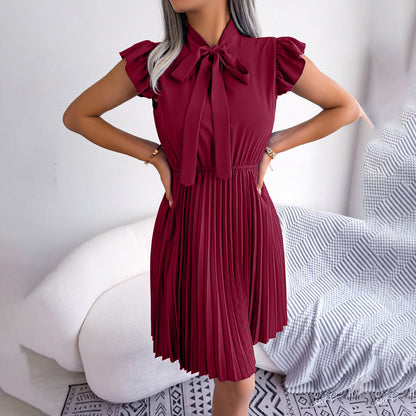 Lilian® | Fashionable Pleated Dress