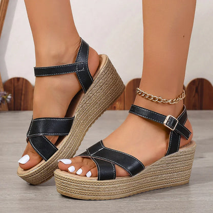 Laura® | Elegant Wedge Sandals For Women