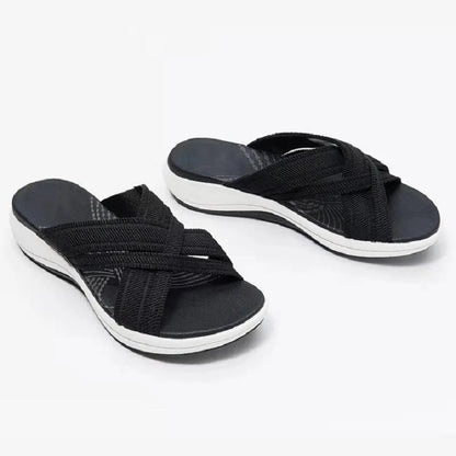 Valentina® | Women's platform sandals with elastic band