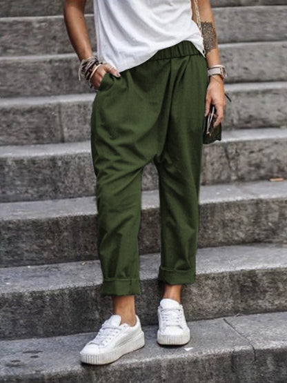 Soraya® | Casual Linen Trousers