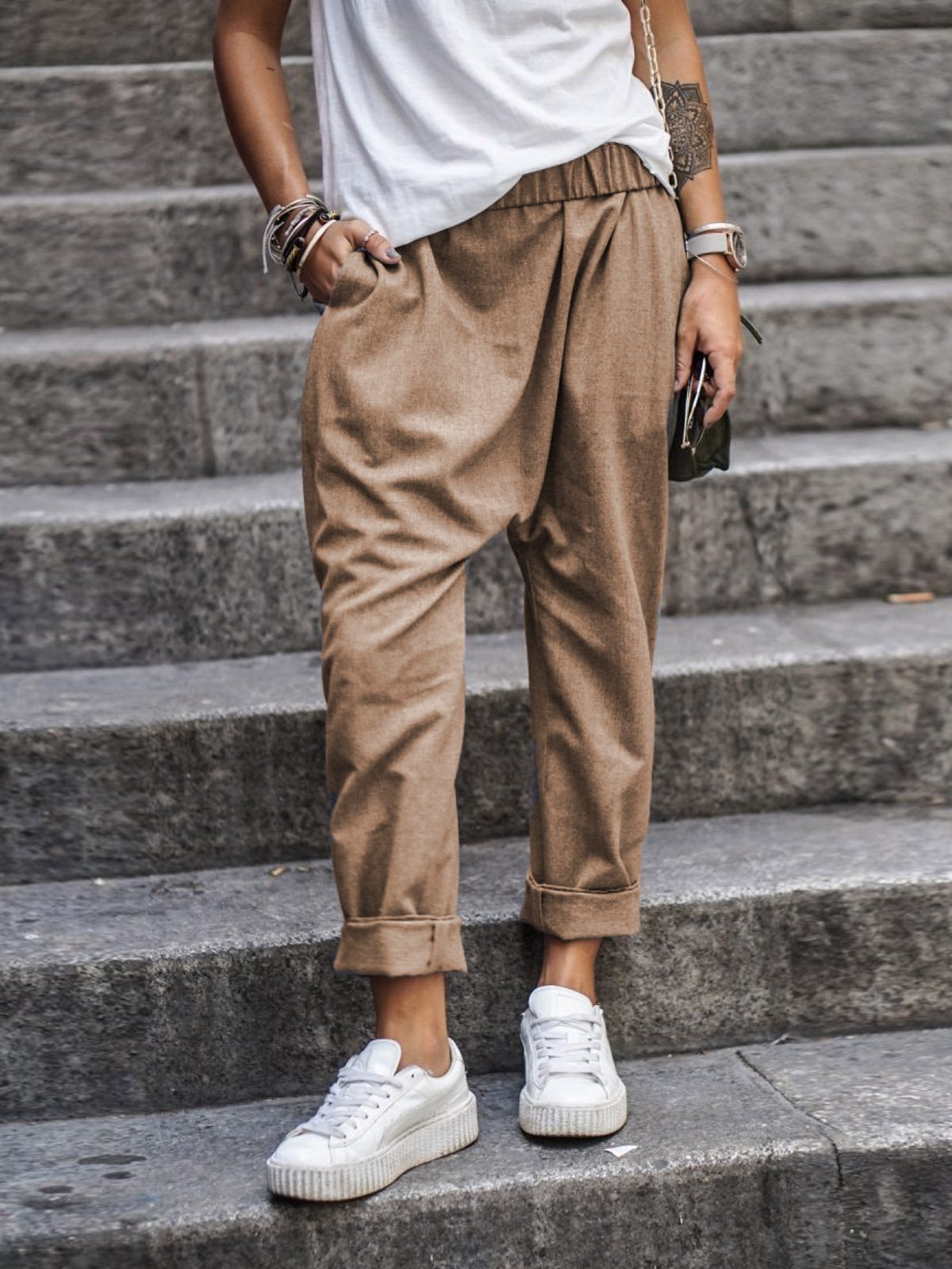 Soraya® | Casual Linen Trousers