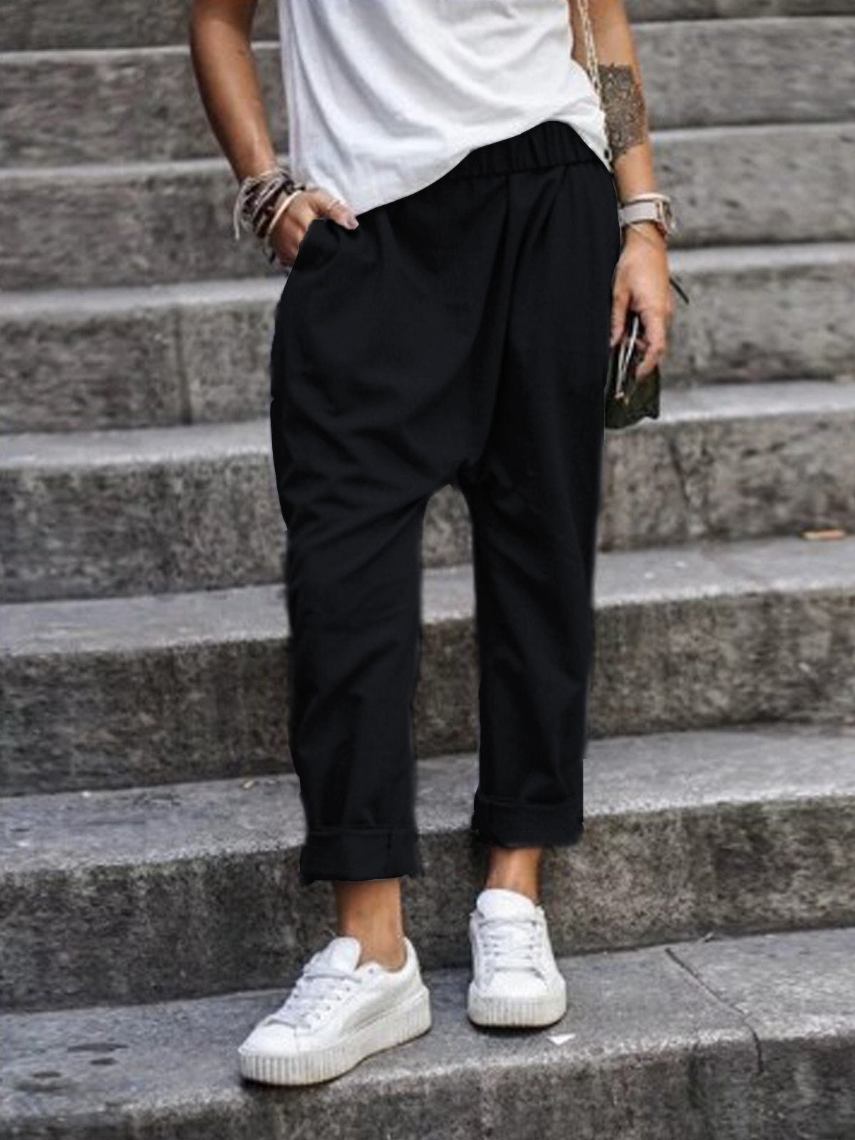 Soraya® | Casual Linen Trousers