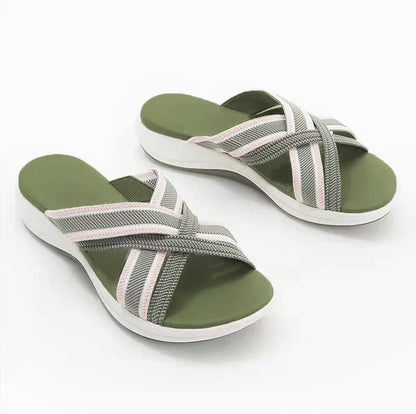 Valentina® | Women's platform sandals with elastic band