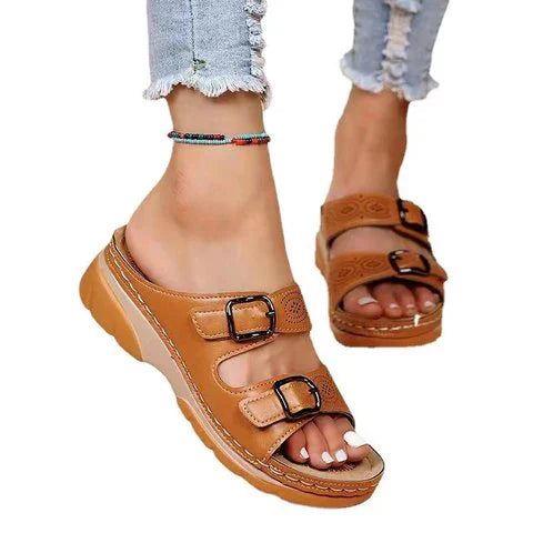 Mireia® | Orthopedic Leather Sandals