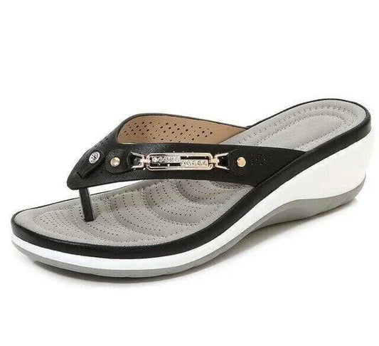 Miranda® | Softly Padded Flip-Flop Sandals