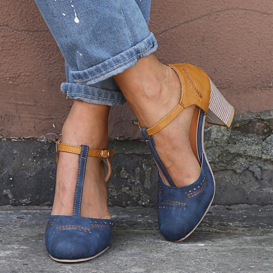Amayrani® | Women'S Block Heel Sandals