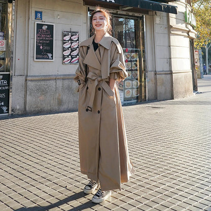 Adela | Hannelore – Long coat for women Elegant Timeless