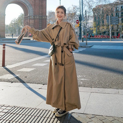Adela | Hannelore – Long coat for women Elegant Timeless