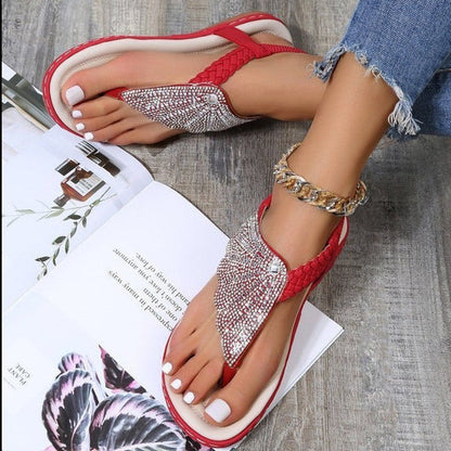 Clarisa® | Orthopedic Sandals With Crystals