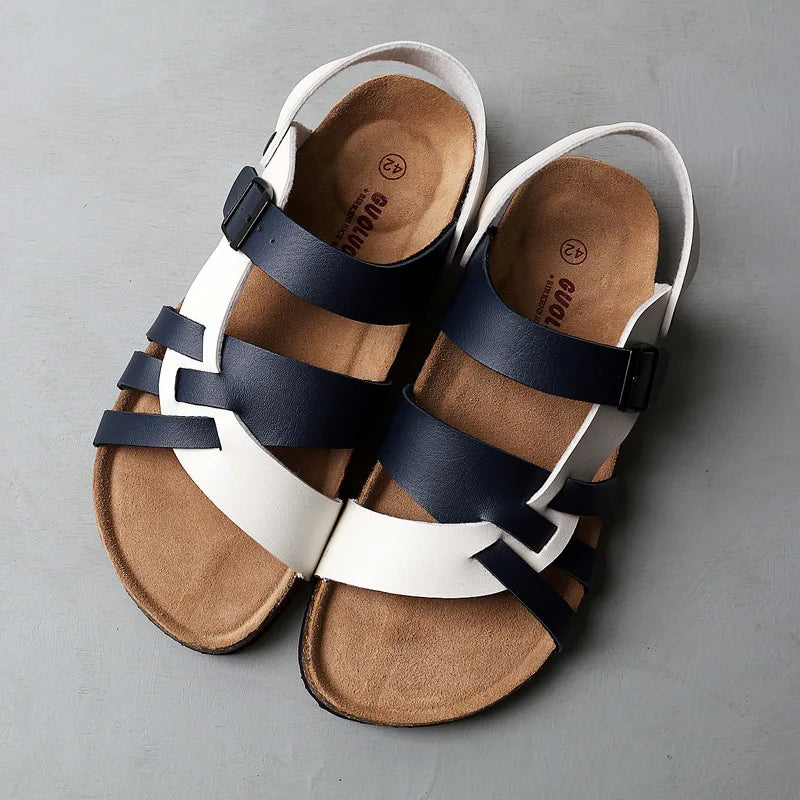 Francisca® | High quality orthopedic leather sandals