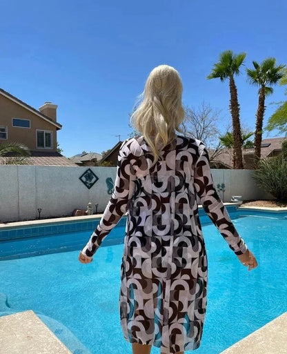 Olivia® | 3 in 1 bikini top + pants + kimono