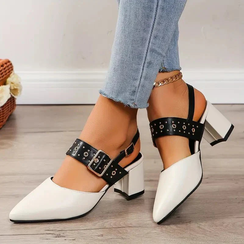 Imelda® | Elegant Sandals With Cuban Heels Tyrax