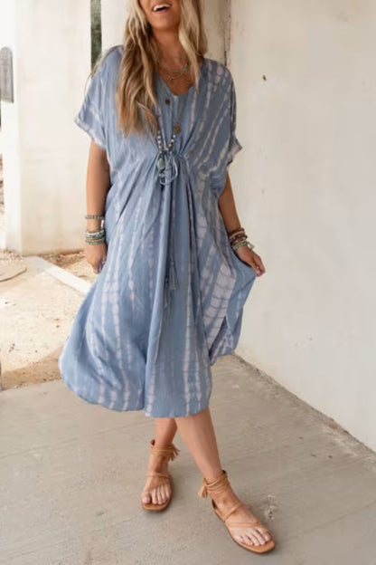 Abigail® | Batik kimono dress