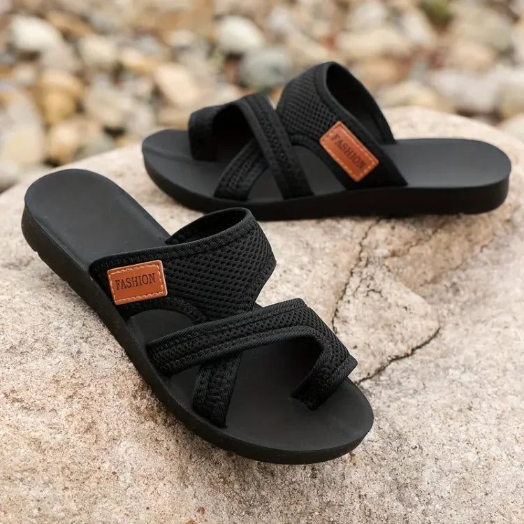 Estefanía® | Sandals With Perforated Mesh Slip-On Design