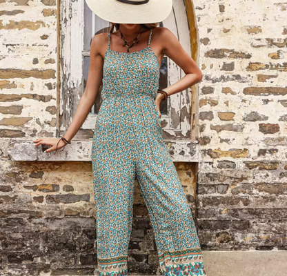 Abigail® | Bohemian high waist jumpsuit