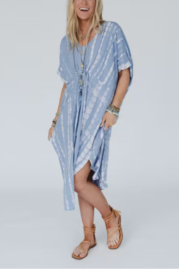 Abigail® | Batik kimono dress