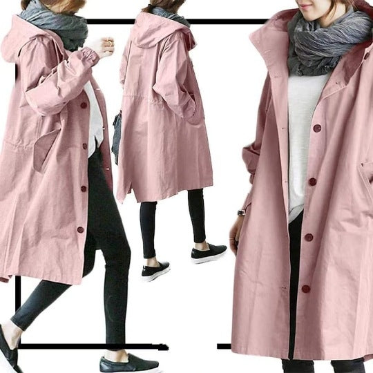 Adelaida | Stylish windproof and waterproof women's trench coat