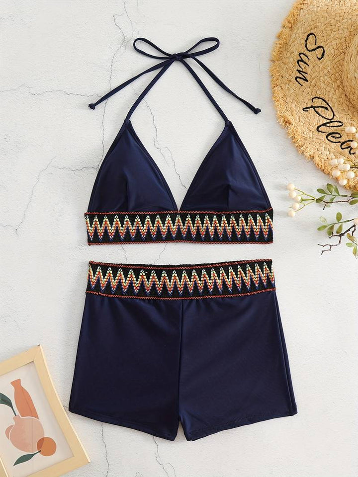 Katherine® | Stylish Bikini With Short Swimming Trunks