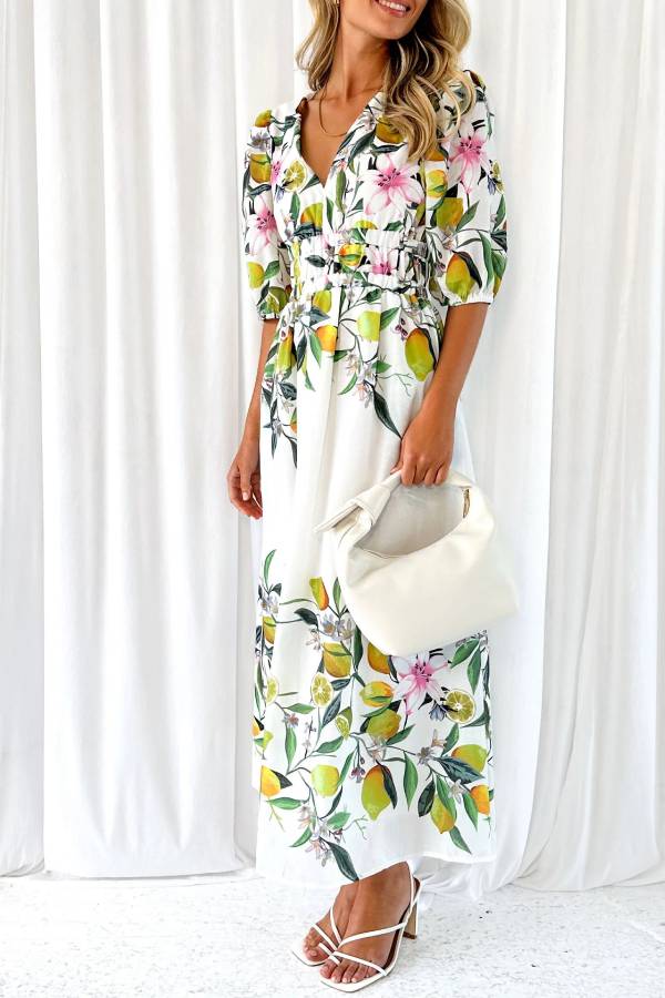 Sarah® | Limoncello maxi dress