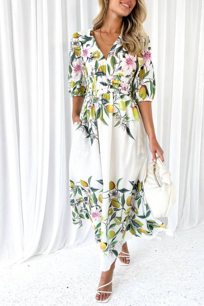 Sarah® | Limoncello maxi dress