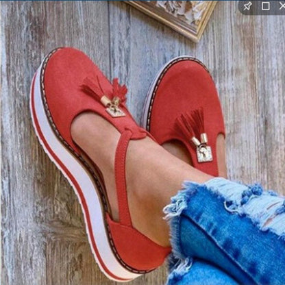 Krystel® | Sunshine Bliss tassel sandals