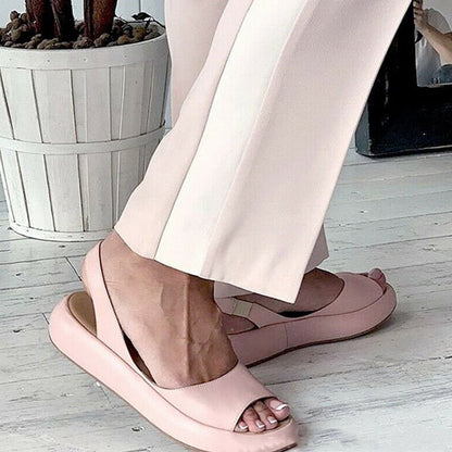 Sonia | Flat sandals with opener lace for women