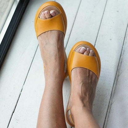 Sonia | Flat sandals with opener lace for women