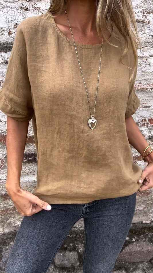 Adelgunda® | Crew Neck Blouse