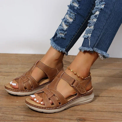Giovanna® | Orthopedic leather sandals
