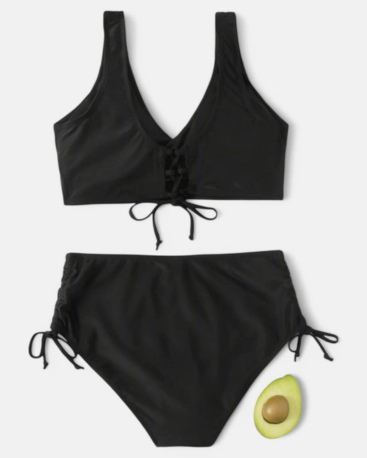 Ana® | Plain Bikini With A Sporty Twist And Drawstring