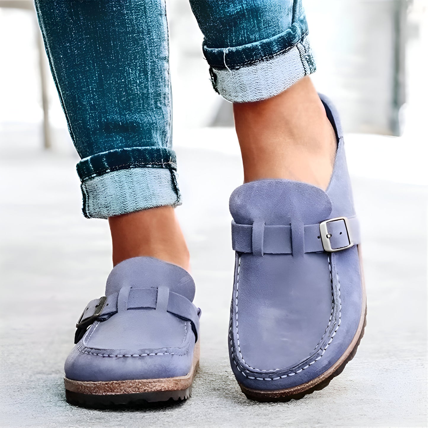 Elena® | Orthopedic moccasin sandals