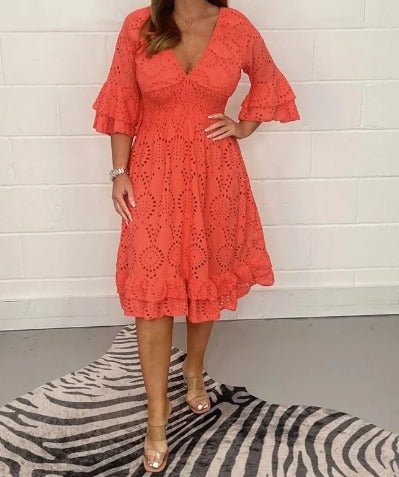 Abigaíl® | Elegant Lace Dress For Stylish Occasions