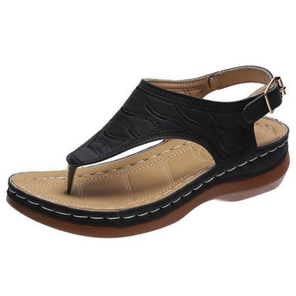Irene® | Romanza Stylish wedge sandals for the summer beach look