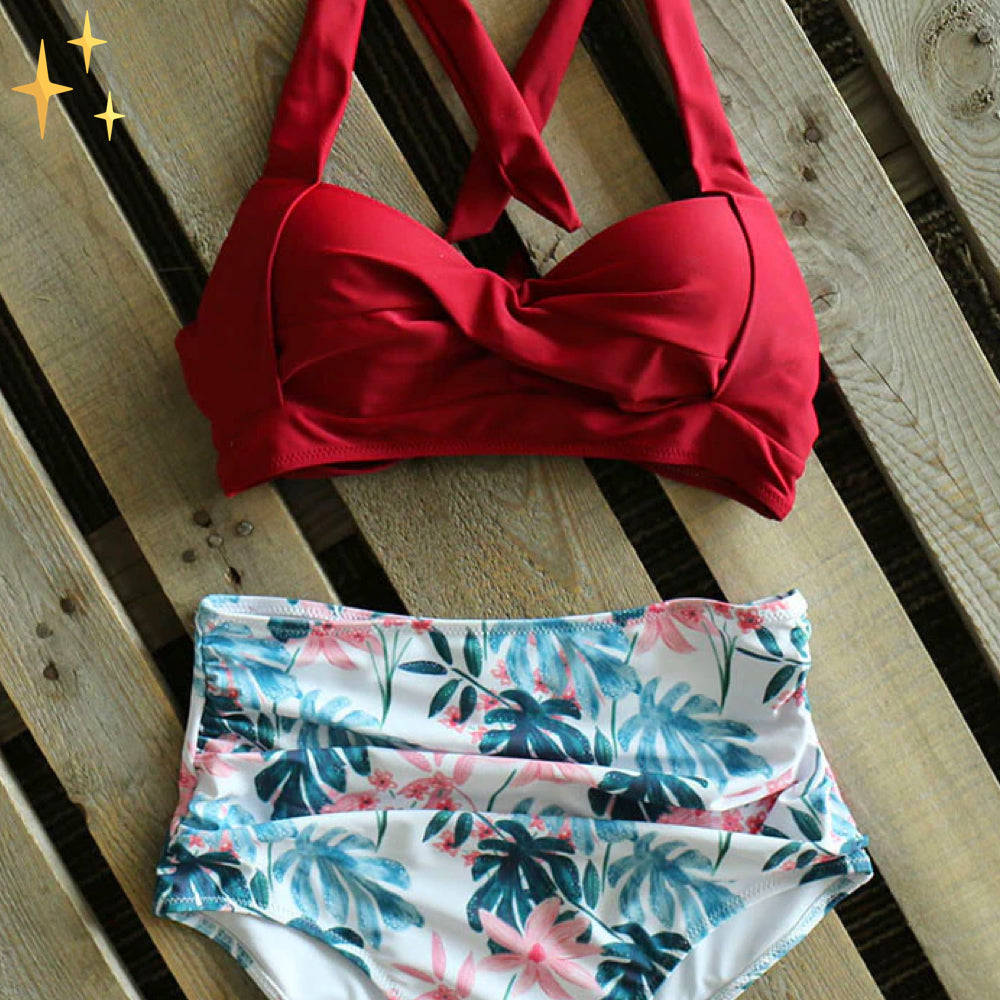 Ilda® | Bikini Set High Waist Bottom And Top For All Shapes And Sizes