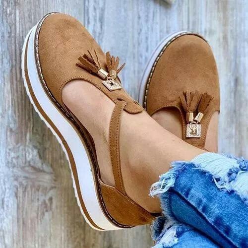 Krystel® | Sunshine Bliss tassel sandals